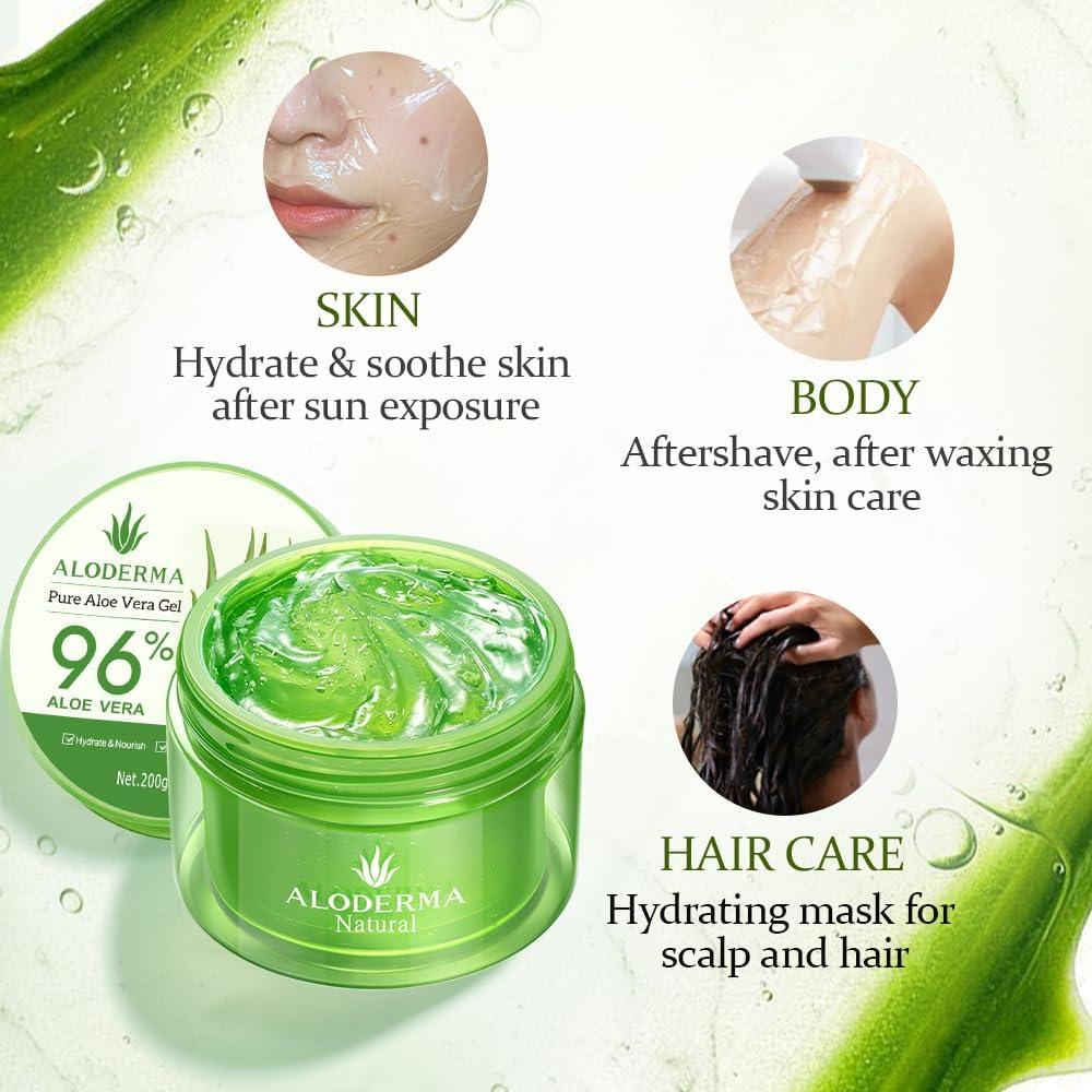 image:imageAloderma Aloe Hydrating Set Botanical Hydrating Mist Aloe Vera Gel