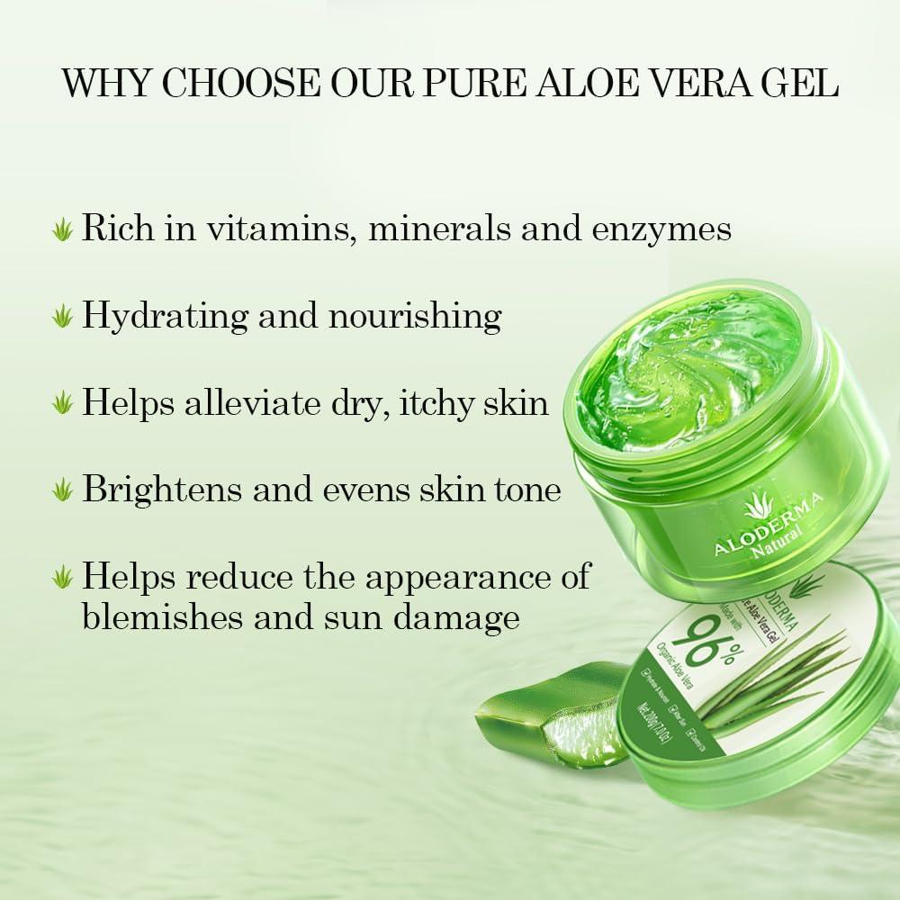 image:imageAloderma Aloe Hydrating Set Botanical Hydrating Mist Aloe Vera Gel