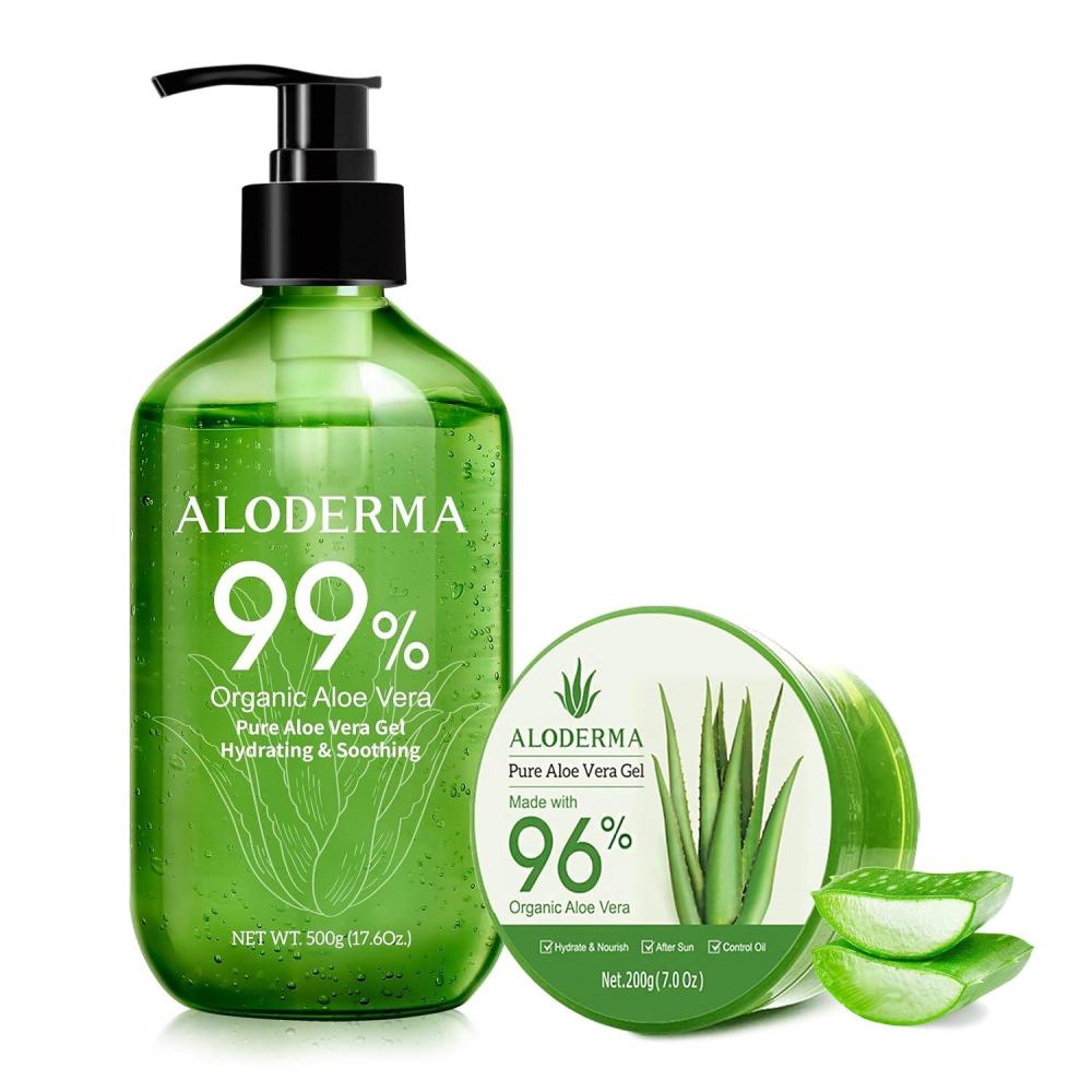 image:imageAloderma Aloe Vera Gels 2 pack  500g Aloe Vera Gel 200g Aloe Vera Gel