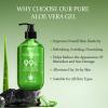 99% Pure Aloe Vera Gel Set – 3 Pieces – 300g Aloe Vera Gel, 114g Aloe Gel & 45g Aloe Gel