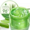 Aloderma Aloe Vera Gel Made within 12 Hours of Harvest with 96% Pure Organic Aloe Vera for Skin, Scalp, & Hair, Soothing Aloe Face Moisturizer, Multipurpose, Hydrating Aloe Gel, 7oz, 3-Pack(1)