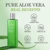 Aloderma Fresh Aloe Vera Face Hydrator Made with 99.8% Organic Aloe Vera Within 12 Hours of Harvest – No Thickeners Great for Acne Prone & Sensitive Skin Repair, Scalp, & Hair 240ml(6)