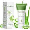 Aloderma Aloe Clearing Gel for Clear Complexion with 90% Organic AloeVera – Moisturizing, Oil Controlling Facial Lotion with Allantoin, Wintergreen Extract – Soothing, Skin Calming Aloe Gel, 2.8oz(2.8 Ounce (Pack of 1))