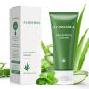 Aloderma Soothing Cleanser for Sensitive Skin Made with 76% Organic Aloe Vera and Allantoin to Calm & Gently Cleanse Damaged Skin, 3.5oz(Soothing)