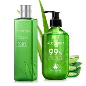 All Purpose Aloe Vera Gel Set – 2 Pieces – Skin Hydrator, 300g Aloe Vera Gel