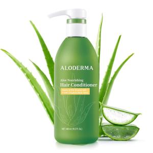 Aloderma Aloe Nourishing Body Wash 16oz – Fresh, Organic Aloe Vera Based (No Water Added) For All Skin Types + Moisturizing Shea Butter & Allantoin for Naturally Soft, Hydrated, & Nourished Skin(Conditioner – Nourishing)
