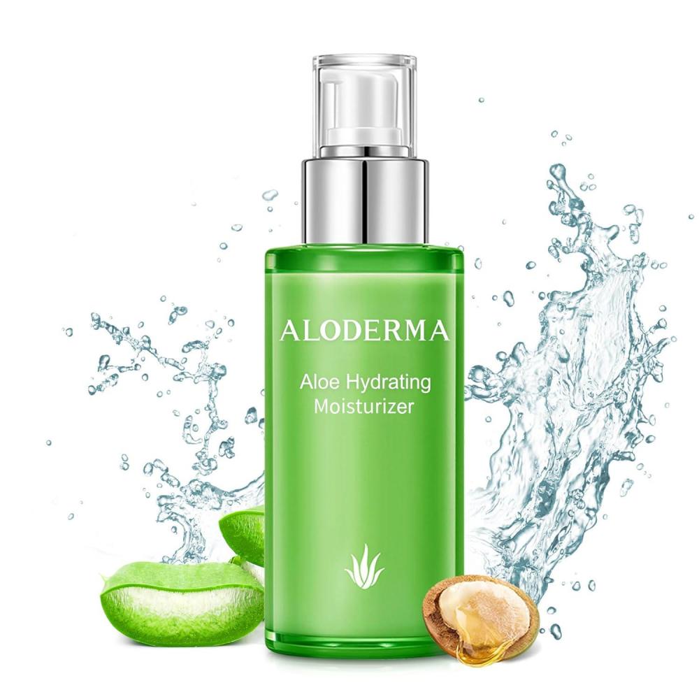 image:imageAloderma Aloe Vera Firming Facial Moisturizer with 72 Organic Ingredients  Nourishing amp Replenishing  Natural Face Lotion for Aging Skin  Smooths the Appearance of Fine Lines amp Wrinkles 35ozHydrating