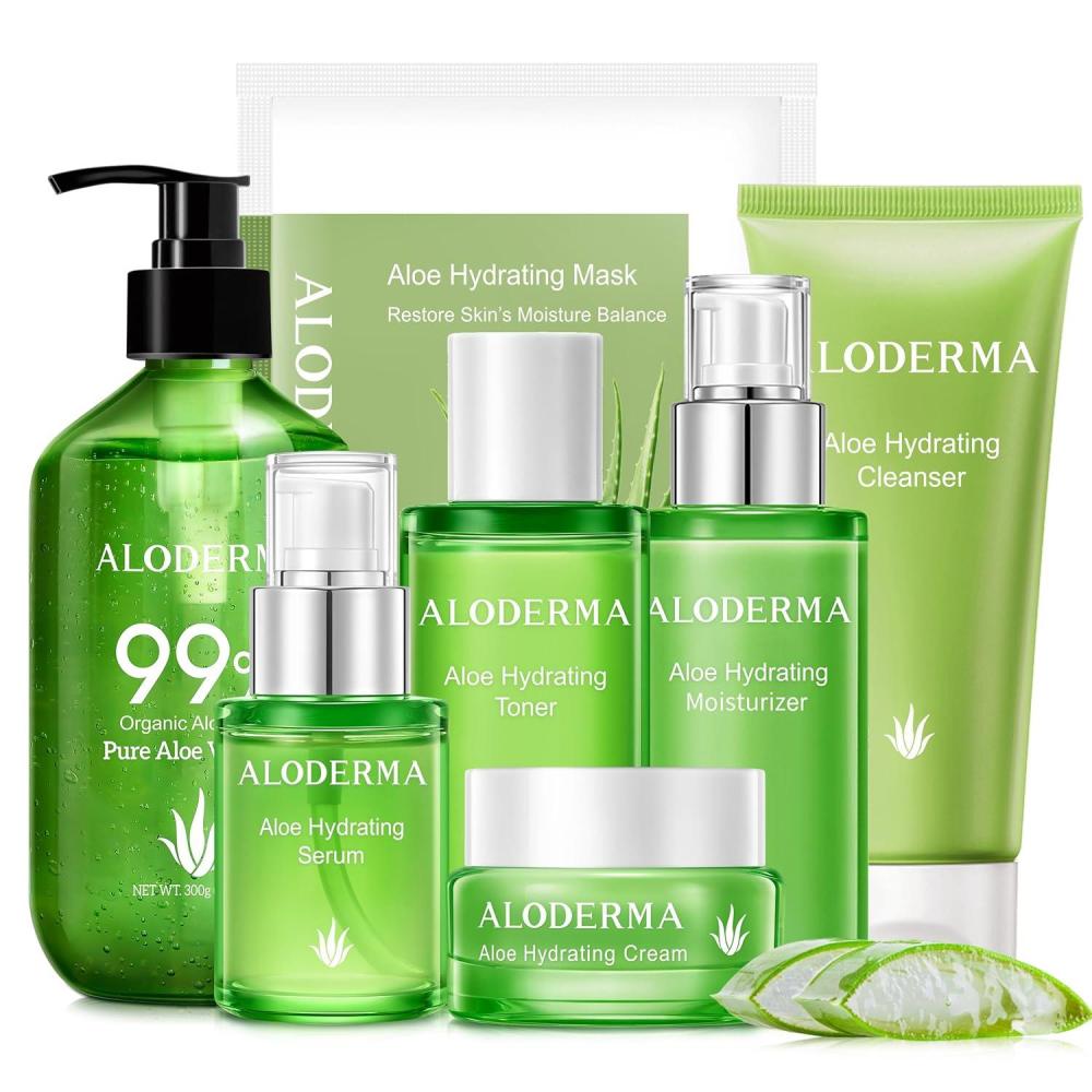 image:imageAloderma Luxury Aloe Hydrating Set 7Piece Set