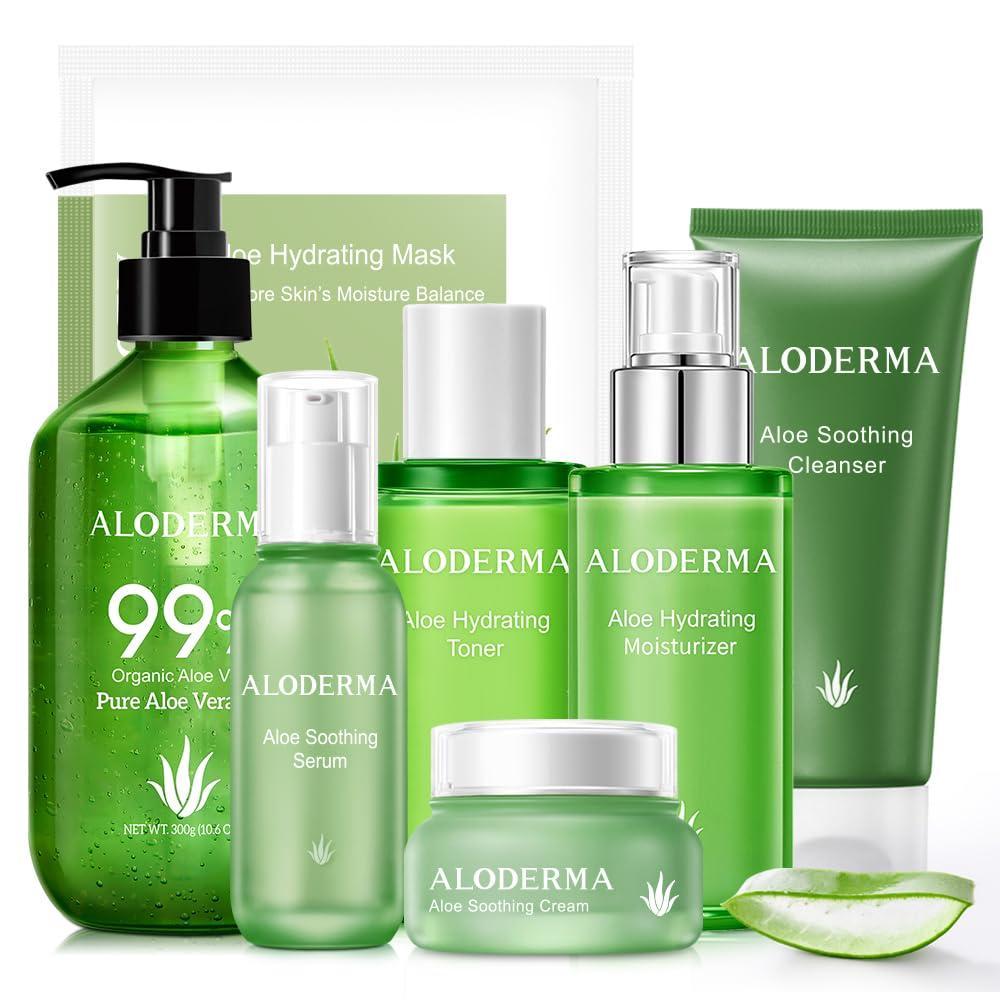 image:imageAloderma Luxury Aloe Soothing Set 7Piece Set