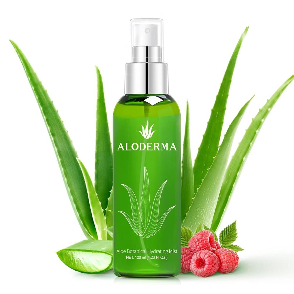 image:imageAloderma Organic Aloe Botanical Hydrating Mister Made within 12 Hours of Harvest to Soothe amp Moisturize Lightweight Fine Mist Facial Spray Refresh amp Hydrate Skin Through the Day 120ml423Oz1