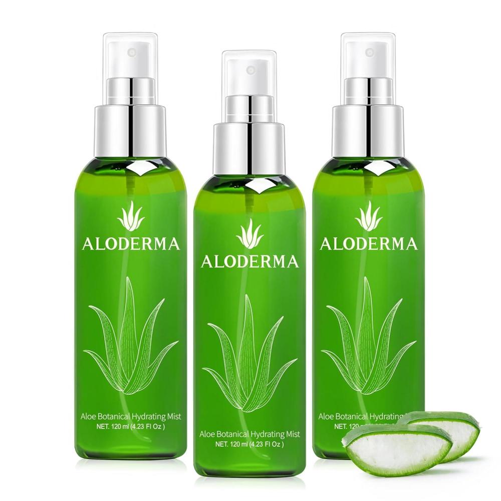 image:imageAloderma Organic Aloe Botanical Hydrating Mister Made within 12 Hours of Harvest to Soothe amp Moisturize Lightweight Fine Mist Facial Spray Refresh amp Hydrate Skin Through the Day 120ml423Oz3