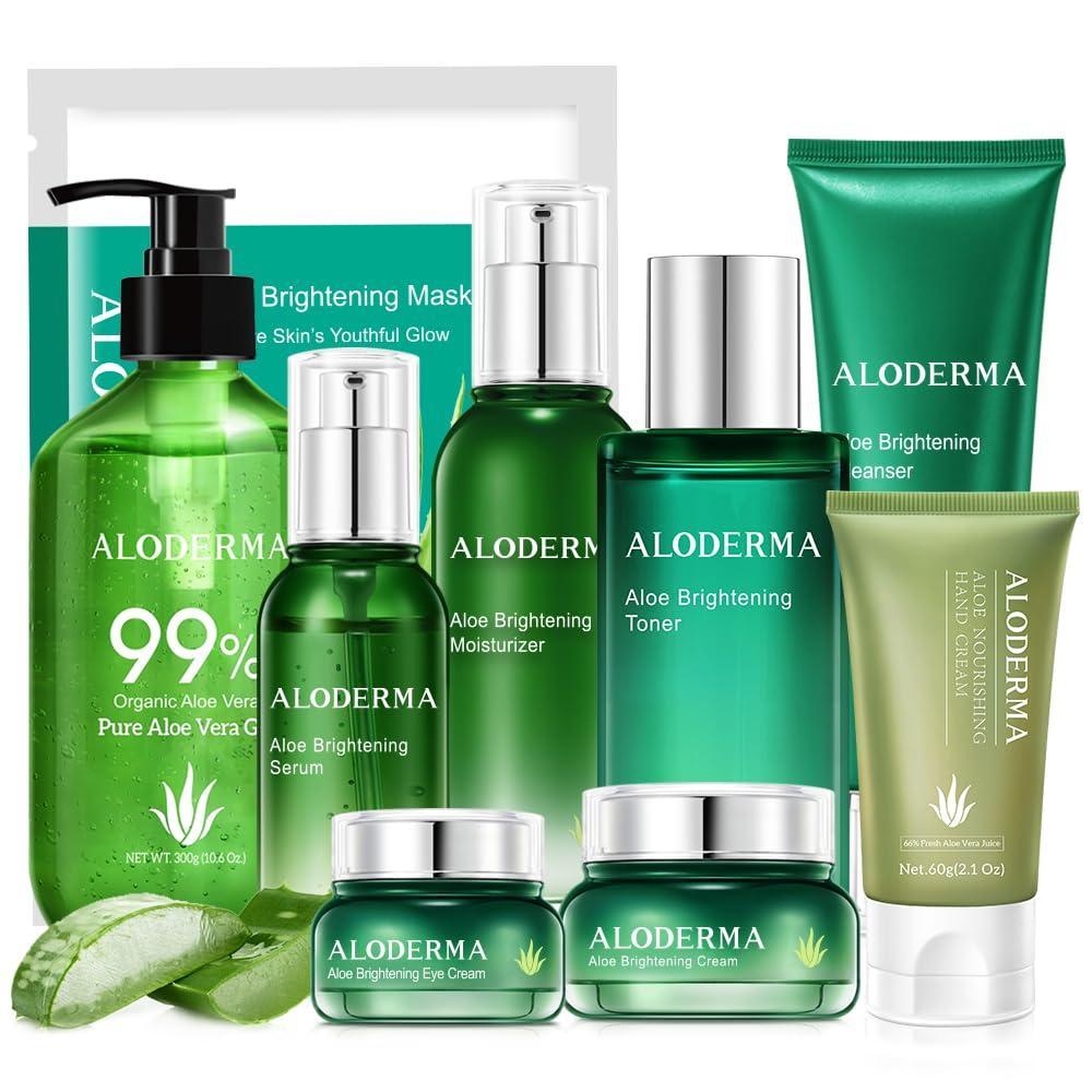 image:imageAloderma Ultimate Aloe Brightening Set 9Piece Set