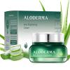 Aloderma Firming Cream for Face and Neck with 62% Organic Aloe Vera – Firming Face Cream with Hyaluronic Acid & Carnosine – Natural Renewing Aloe Face Cream – Instantly Hydrate & Plump Skin, 1.7oz(Brightening)