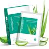 Aloderma Firming Sheet Masks with 89% Organic Aloe Vera 5 pcs – Formulated for Age-Defying Results with Hyaluronic Acid & Arginine, Intense Hydration & Nourishment for Plump, Supple, Rejuvenated Skin(Brightening)