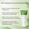 Aloderma Aloe Oil Controlling Set, 3 pcs – Aloe Clearing Facial Gel, Oil Controlling Cleanser, Hydrating Cream