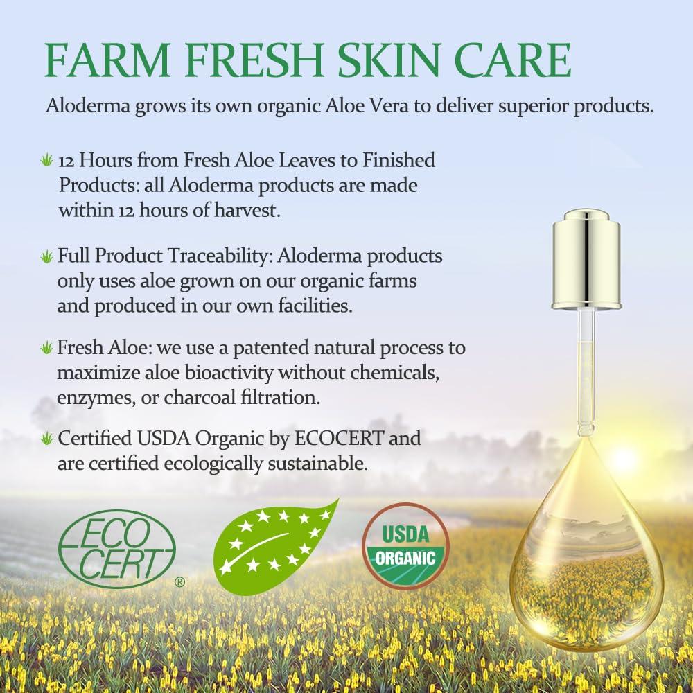 image:imageAloderma Aloe Shower Set Nourishing Body Wash Hydrating Facial Cleanser Refreshing Soothing Hydrating