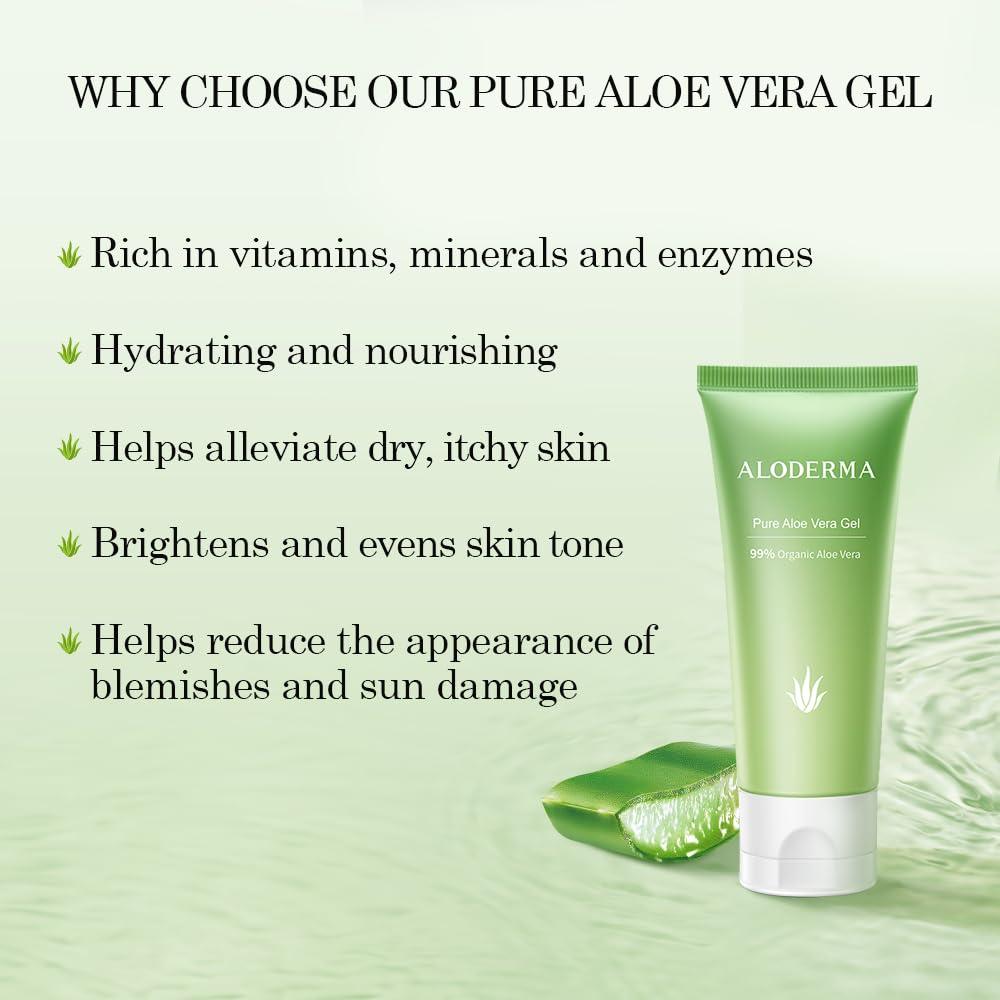 image:imageAloderma Aloe Vera Gels Set 4 Pieces 300g Aloe Gel 300g Aloe Gel Tea Tree Oil 200g Aloe Vera Gel 114g Aloe Vera Gel Hydrating Soothing Moisturizing