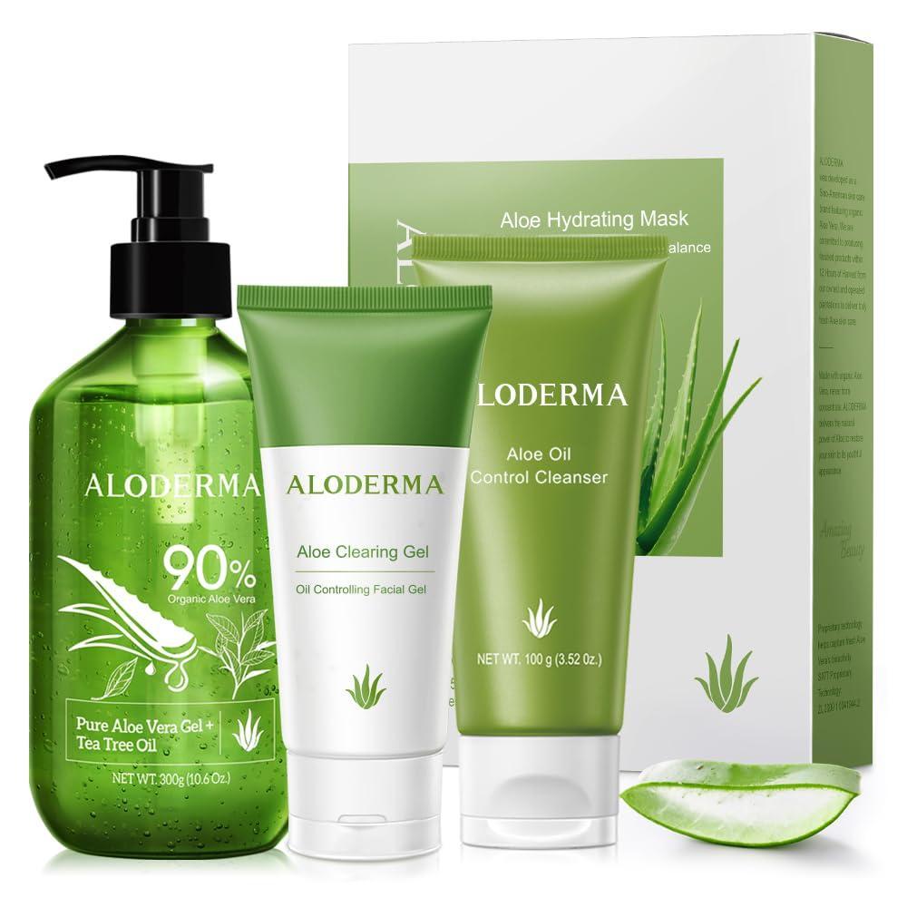 image:imageAloderma Aloe Skin Clearing Set 4Piece Set