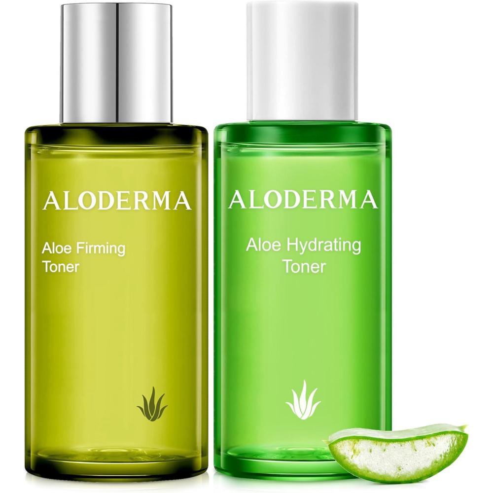 image:imageAloderma Aloe Vera Toner Set 2 Pieces  Hydrating Firming Toners