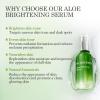 Aloderma Aloe Face Serums Set, 3 Pieces – Hydrating, Firming Serum, Brightening Serum