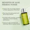 Aloderma Essential Aloe Firming & Rejuvenating Skin Care Set – 5 Pieces – Gel, Cleanser, Toner x2, Cream