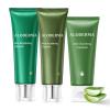 Aloderma Aloe Cleanser Set, 3 Pieces – Nourishing, Soothing, Brightening Cleansers – Face Wash Set