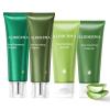 Aloderma Aloe Cleanser Set, 4 Pieces – Hydrating, Nourishing, Soothing, Brightening Cleansers