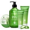 Aloderma Aloe Vera Gels Set, 4 Pieces – 300g Aloe Gel, 200g Aloe Gel, 114g Aloe Vera Gel & 45g Aloe Vera Gel – Hydrating, Soothing