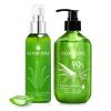 Aloderma Aloe Hydrating Set – Botanical Hydrating Mist, Aloe Vera Gel + Tea Tree Oil