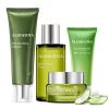 Aloderma Essential Aloe Firming & Rejuvenating Skin Care Set – 5 Pieces – Gel x 2pcs, Cleanser, Toner, Cream