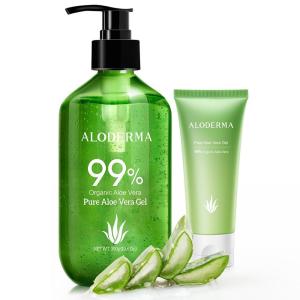 All Purpose Aloe Vera Gels Set – 3 Pack – 300g Aloe Vera Gel x2pcs & 45g Aloe Vera Gel