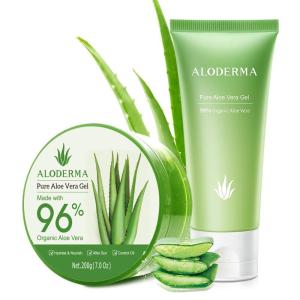 All Purpose Aloe Vera Gels Set – 3 Pieces – 2 x Hydrating 200g Aloe Vera Gel and 114g Aloe Vera Gel